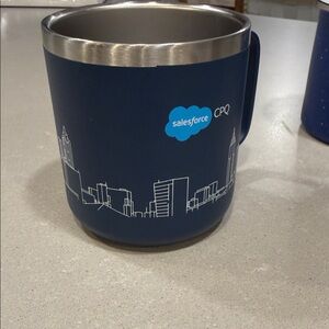 Salesforce Blue Stainless Steel Mug